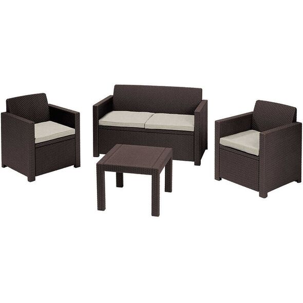 Σετ επίπλων κήπου Alabama Set bruns 8711245158075