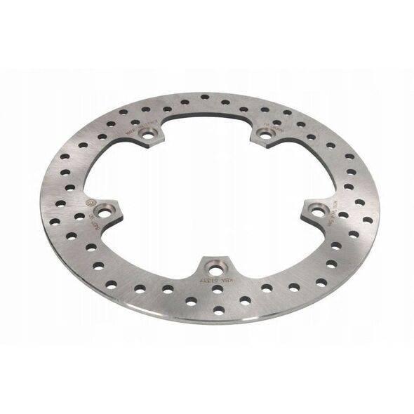 Tarcza hamulcowa przód/tył stała, 270/150x5mm 5x175mm, średnica otworów mocujących 10,5mm, odsadzenie 0 pasuje do: APRILIA RS 1000/1000 Evo/125/125 (Thunder)/200 I.E. (Light)/400IE (Light)/50/600 (Spo