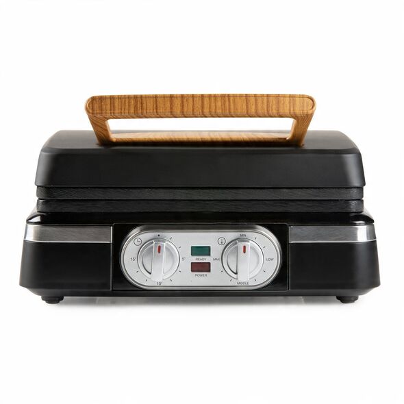 DOMO DO9281W Gofrownica, 1520W, 2 duże gofry, regulacja temperatury, czarna