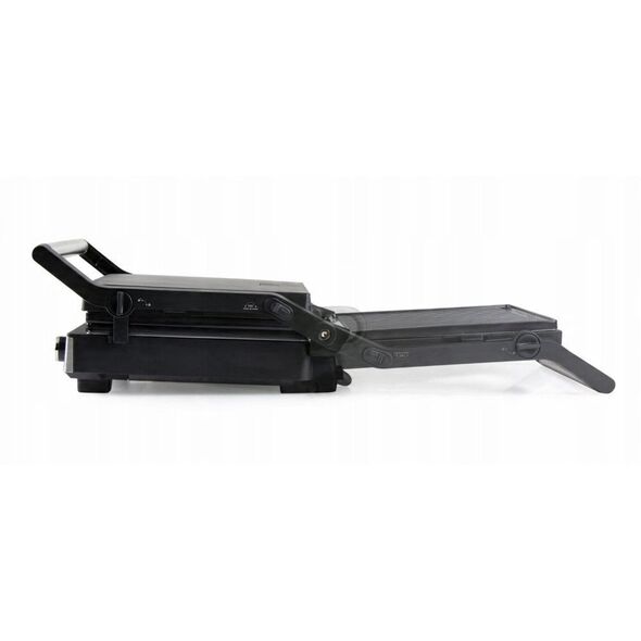 DOMO DO9287G czarny 166 W grill elektryczny rozkładany + gofrownica