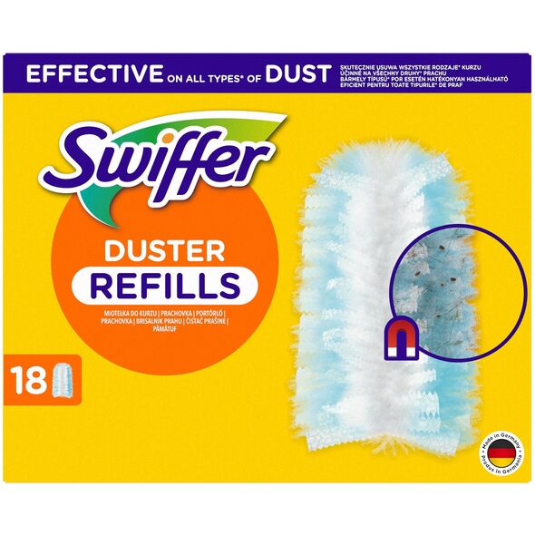 Swiffer Duster Atsarginiai Šepetėliai, 18 vnt