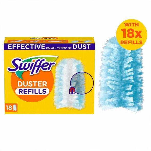 Swiffer Duster Atsarginiai Šepetėliai, 18 vnt