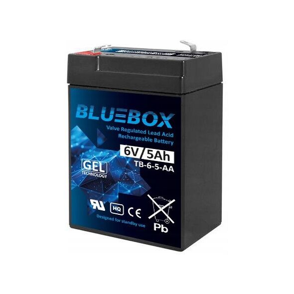 BLUEBOX Akumulator Żelowy VRLA AGM 6V5Ah Do Auta Na Akumulator