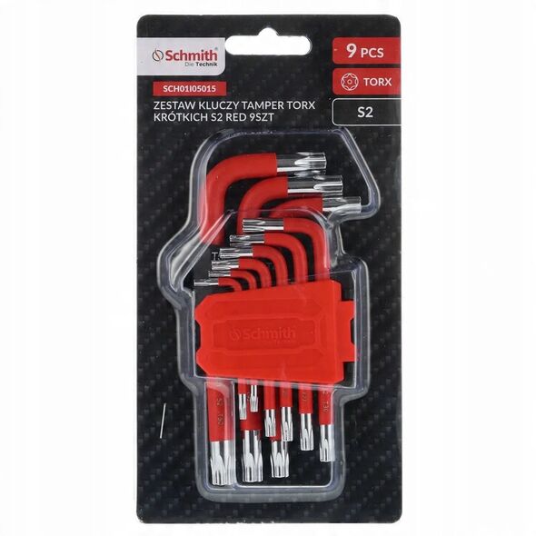 Σετ κλειδιών 9 τεμ. TORX / Schmith SCH01I05015