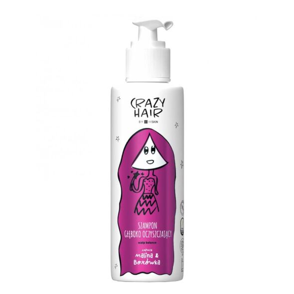 Βαθύς καθαριστικός σαμπουάν HiskinCrazy Hair, 300 ml