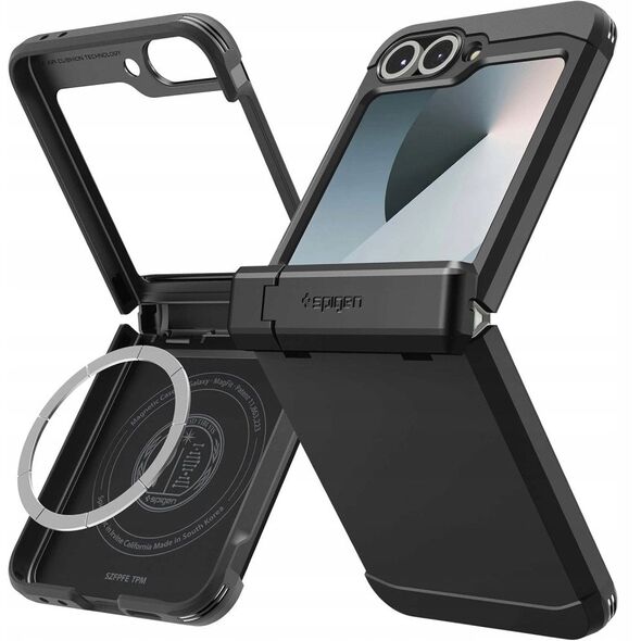 Spigen Tough Armor Pro Mag Magsafe Galaxy Z Flip 7 FE czarny