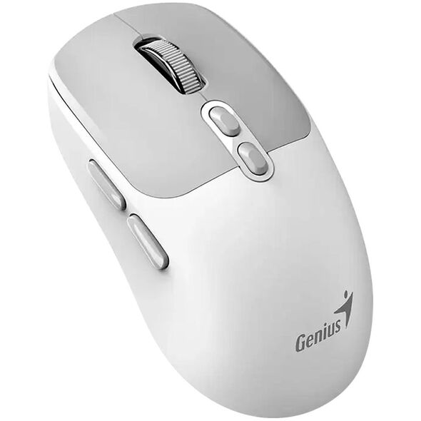 Mysz bezprzewodowa, Genius NX-8080S BT, bia�o-szary, optyczna, 1600DPI