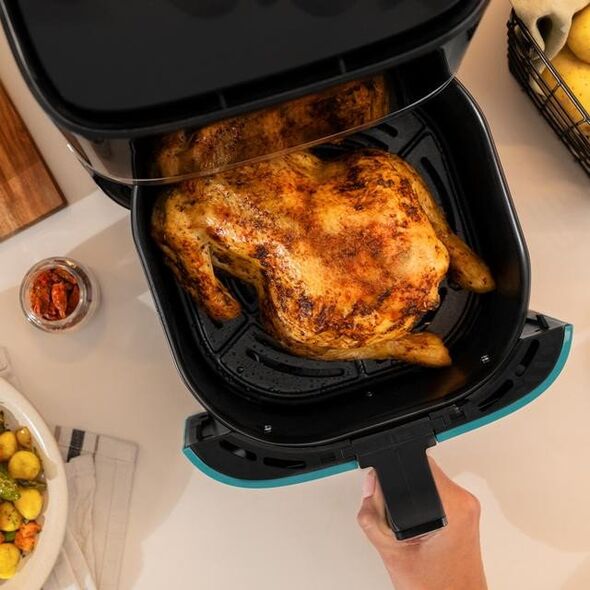 Frytkownica beztłuszczowa Cecotec Cecofry Full InoxBlack 5500 Connected Pack air fry