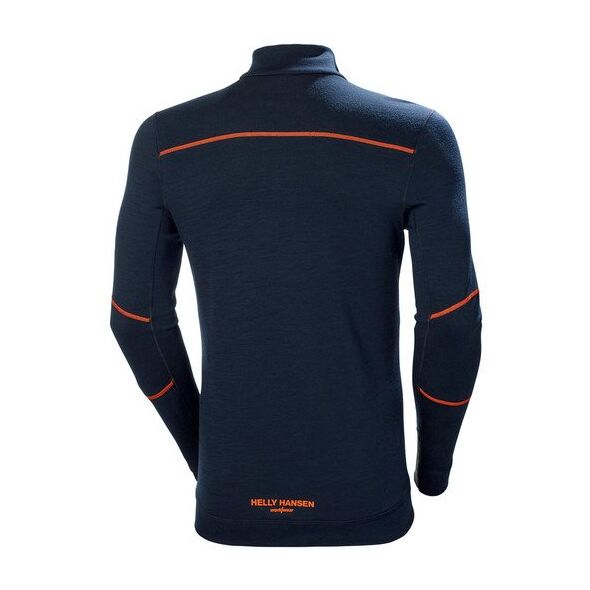 Εσώρουχο HELLY HANSEN Lifa Merino Half Zip, πορτοκαλί S