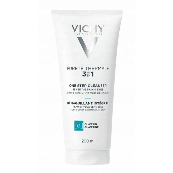 VICHY_Purete Thermale 3-σε-1 Καθαριστικό Προσώπου και Ματιών 3σε1 100ml