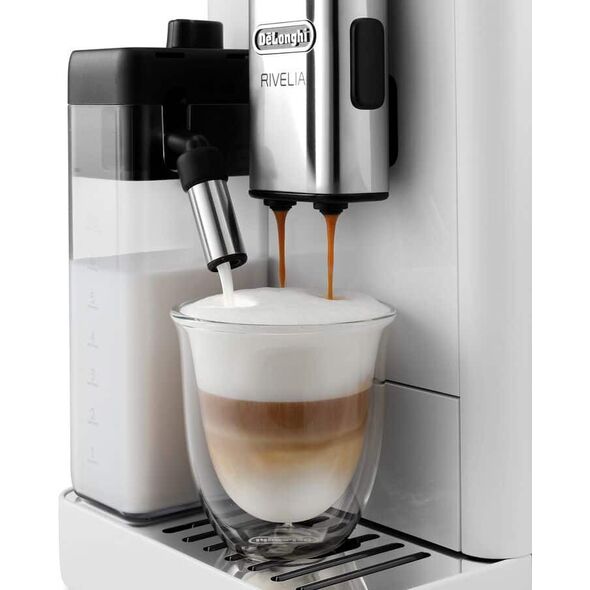 Ekspres ciśnieniowy DeLonghi DeLonghi Rivelia EXAM440.55.W Bean to Cup