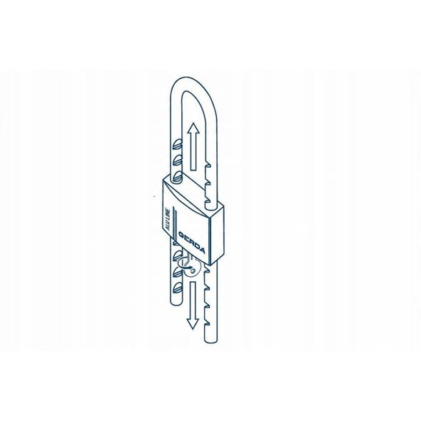 KŁÓDKA ALUMINIOWA Z REG. PAŁĄKIEM KAP S50 H60-150