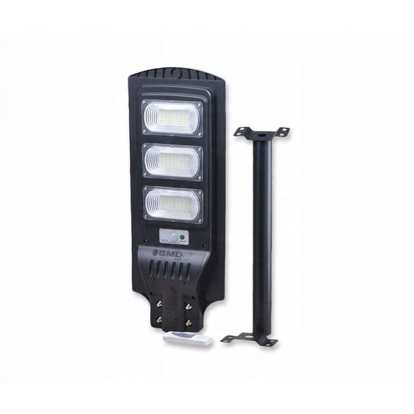 LAMPA LED ULICZNA SOLARNA 150W 12.6AH 6000K 3000LM + UCHWYT