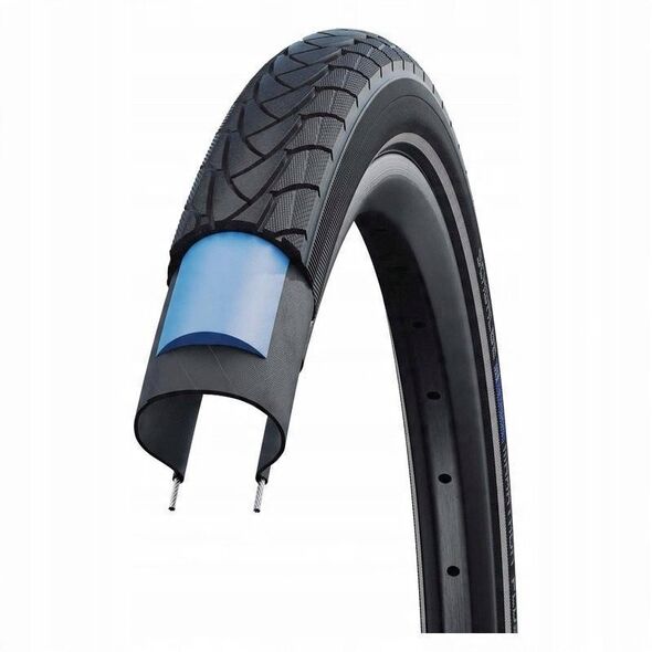 SCHWALBE Marathon E-Plus Μη αναδιπλούμενο ελαστικό 700c 35 mm (37-622)