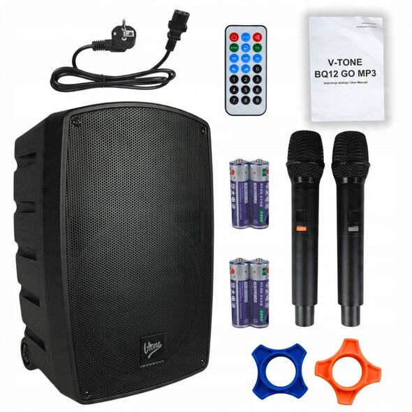 V-TONE BQ12 GO MP3 kolumna aktywna akumulatorowa c