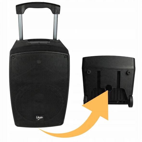 V-TONE BQ12 GO MP3 kolumna aktywna akumulatorowa c