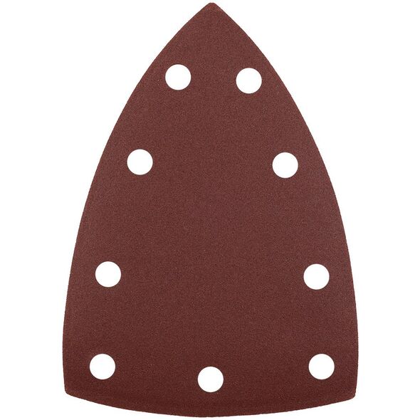 Papiery ścierne na rzep, żelazko 100 x 147 mm, P240, 5 szt., z 9 otworami do 04-623