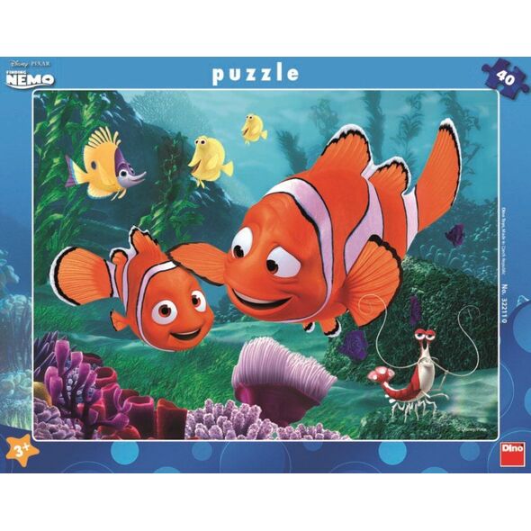Dino Puzzle 40 Ramkowe Nemo (214372)