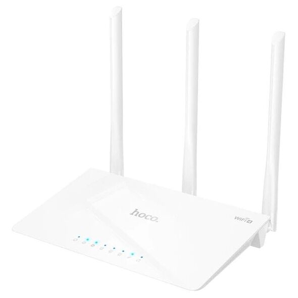 Δρομολογητής HOCO ασύρματος WiFi4 HI30 λευκός