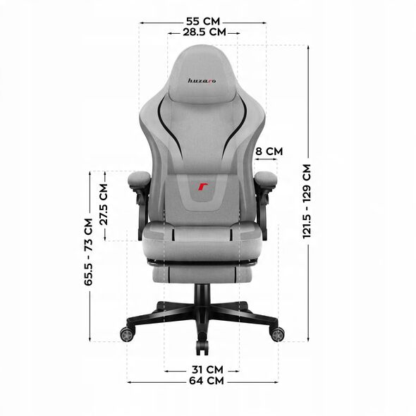 Fotel gamingowy Force 4.6 Grey