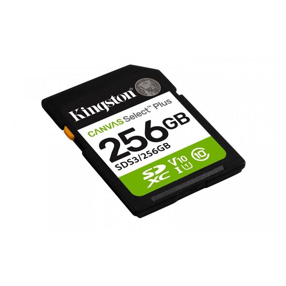 Karta pamięci SD 256GB Canvas Select Plus Gen3 150MB/s Kingston