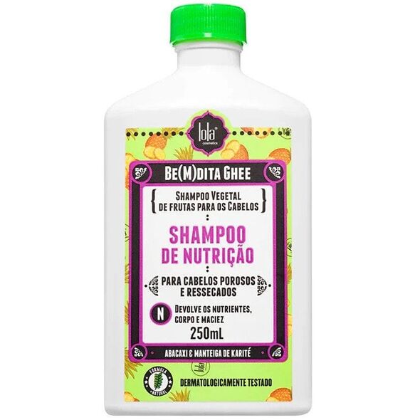 Lola Cosmetics Be(M)dita Ghee odżywczy szampon do włosów z ananasem i masłem bacuri 250ml