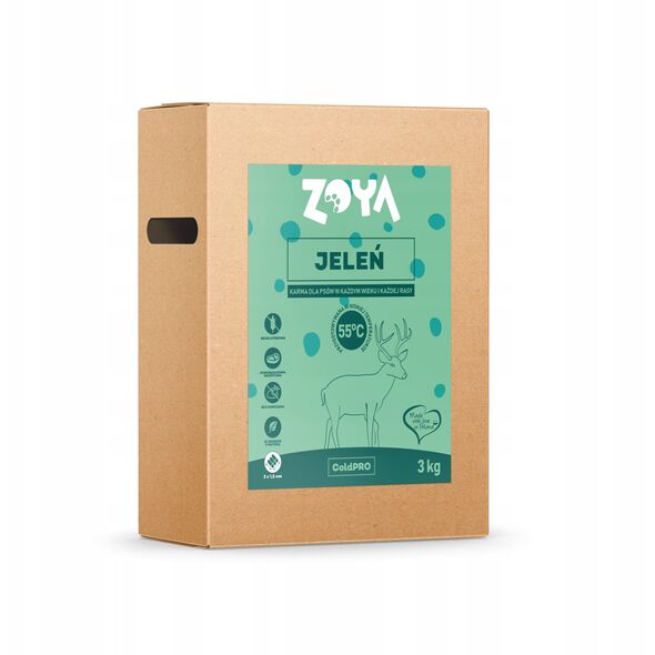 ZOYA COLDPRO Jeleń sucha karma dla psa 3kg