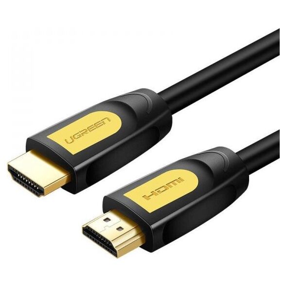 Kabel Ugreen HDMI - HDMI 1m czarny (UGR346BLKYEL)