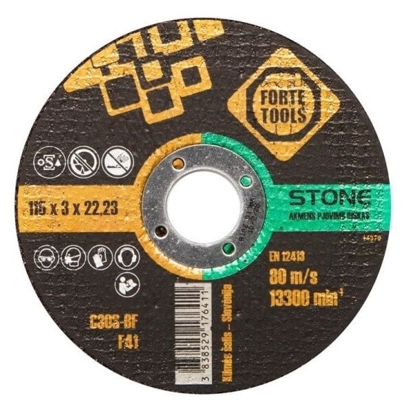 ΚΟΠΤΙΚΟΣ ΔΙΣΚΟΣ 115X3,0X22,23 MM FORTE TO