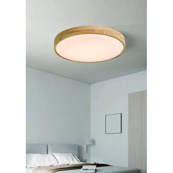 ΦΩΤΙΣΤΙΚΟ ΟΡΟΦΗΣ LED NATA 4000K 50.5CM ΞΥΛΟ