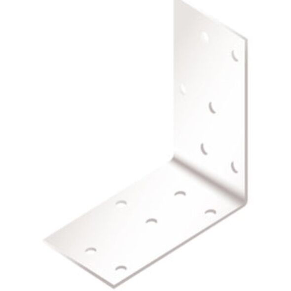 ANGLE BRACKET 60X60X40X2,0 WHITE