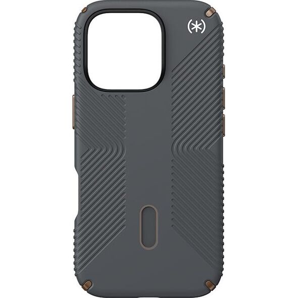 Speck Speck Presidio2 Grip ClickLock & MagSafe - Etui iPhone 16 Pro (Charcoal Grey / Cool Bronze / White)