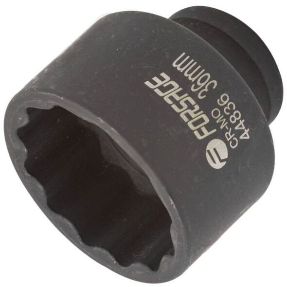 Rockforce Λεπτότοιχο καρυδάκι κρούσης 1/2" 36mm (12-γωνιακό)