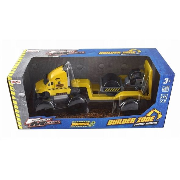 MAISTO DIE CAST auto model Builder Zone Quarry Haulers, 21219