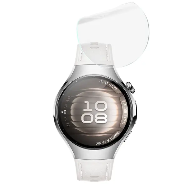 Folia hydrożelowa na ekran Bizon Glass Watch Hydrogel do Huawei Watch 5 42mm [2 PACK]