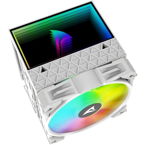 Sharkoon A60 RGB Procesor Chłodnica powietrza 12 cm Biały 1 szt.