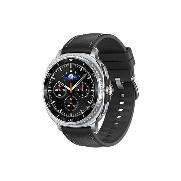 Samsung Galaxy Watch 8 Classic 3,3 cm (1.3") AMOLED 46 mm Cyfrowy 438 x 438 px Ekran dotykowy Srebrny Wi-Fi GPS