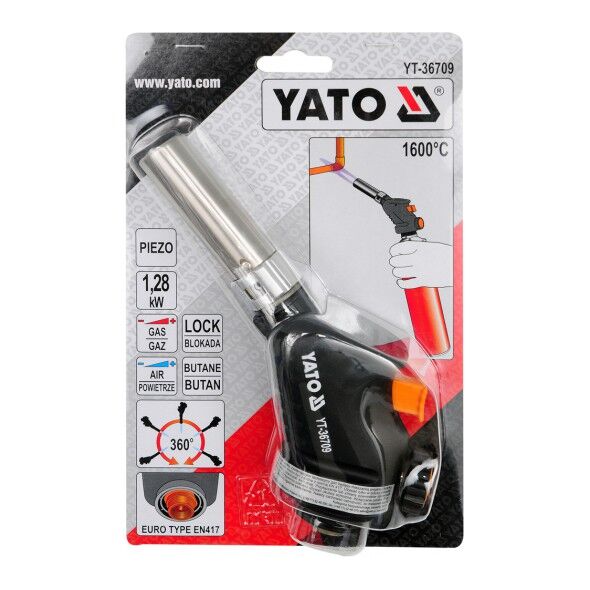 Yato Palnik gazowy do lutowania 1,28kW (YT-36709)