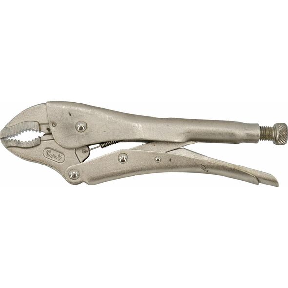AWTools Szczypce Zaciskowe Morsea 140mm Szczęki Wygięte Aw31220