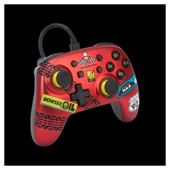 Pad PowerA PowerA SWITCH Pad przewodowy NANO Mario Kart: Racer Red