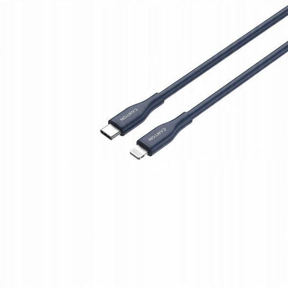 Καλώδιο CANYON CLNM60 C-L 60W MFI 1m Σιλικόνη Μπλε