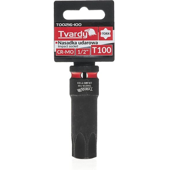 Nasadka udarowa TORX 1/2" T100 CR-MO (8/40)