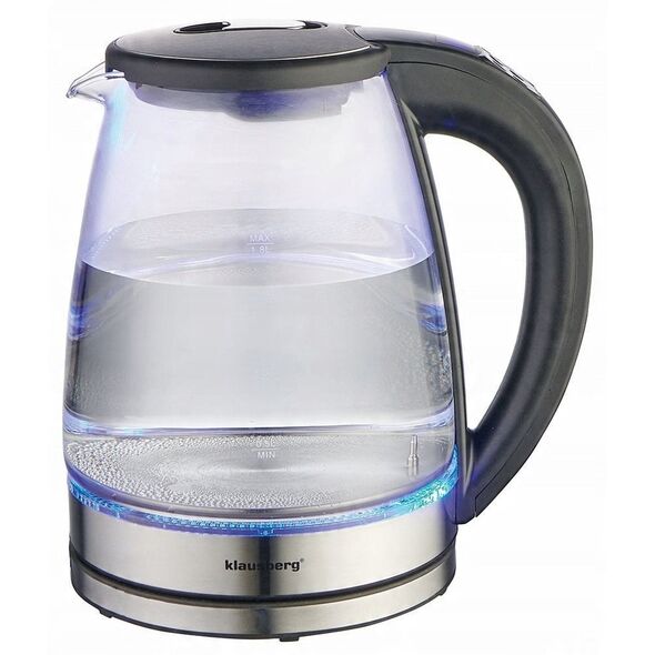 CZAJNIK ELEKTRYCZNY SZKLANY 1,8L KLAUSBERG KB-7887 LED RGB