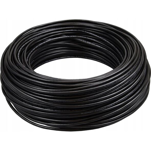 Kabel teleinformatyczny U/UTP kat.5e PE zewnętrzny suchy czarny Fca DK-1511-V-5-OD /500m/