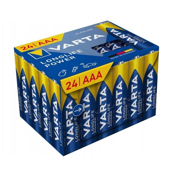 Varta 4903 LONGLIFE Power Micro AAA Cube 24-er (4903121134)
