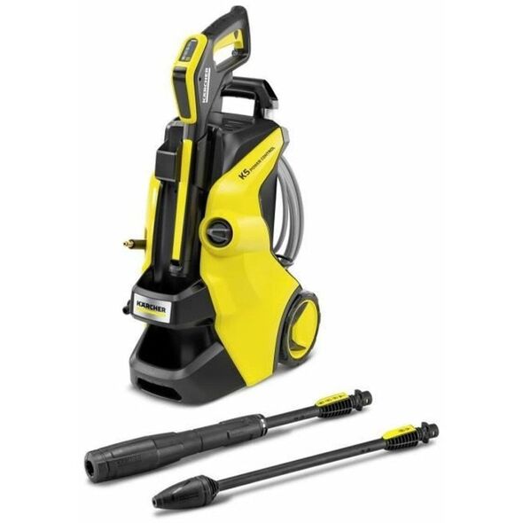 Kärcher high-pressure cleaner K 5 Premium Power Control Flex (yellow/black, with dirt blaster and hose reel)