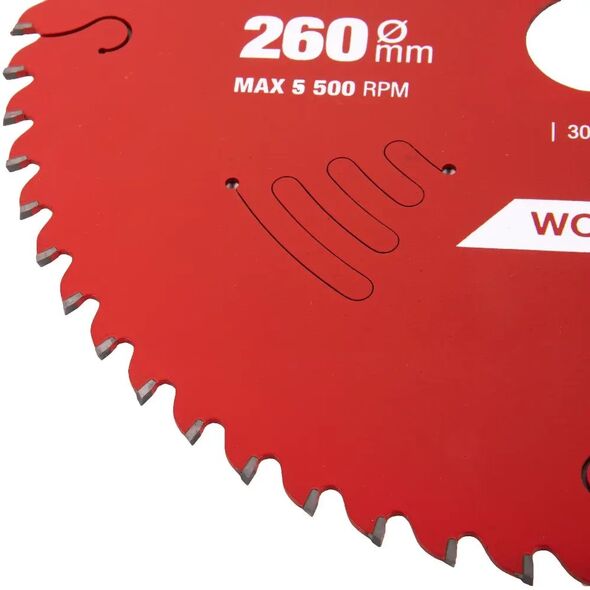 Δίσκος κοπής 260x60Tx30mm, Ξύλο PREMIUM, SPECIALIST+