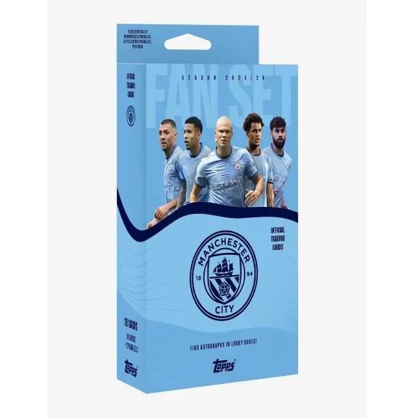 TOPPS MANCHESTER CITY FAN SET 24/25