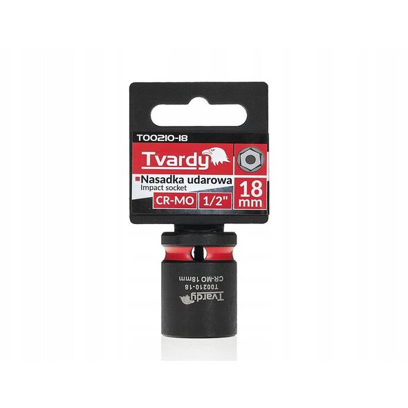 Καρυδάκι κρούσης 1/2" 6-γωνιακό 18mm CR-MO (10/120)