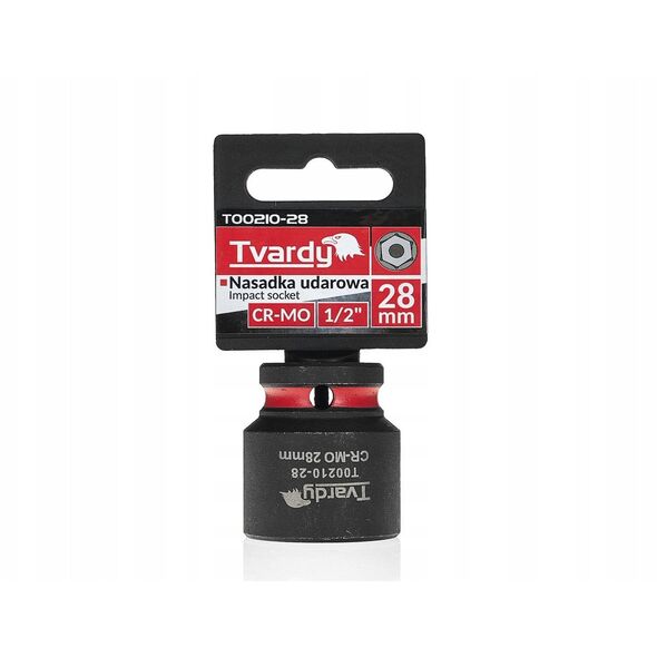 Καρυδάκι κρούσης 1/2" 6-γωνιακό 28mm CR-MO (10/60)